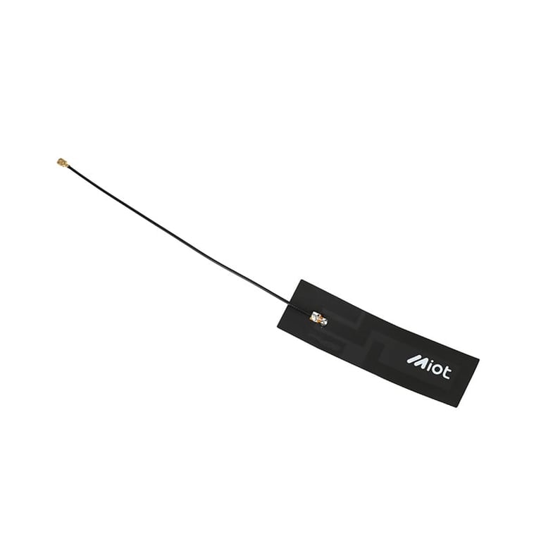 Black riot control baton with cord attachment, angled diagonally on white background
